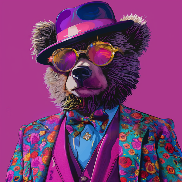 A.I. Cyberpunk Teddy Bear Brand